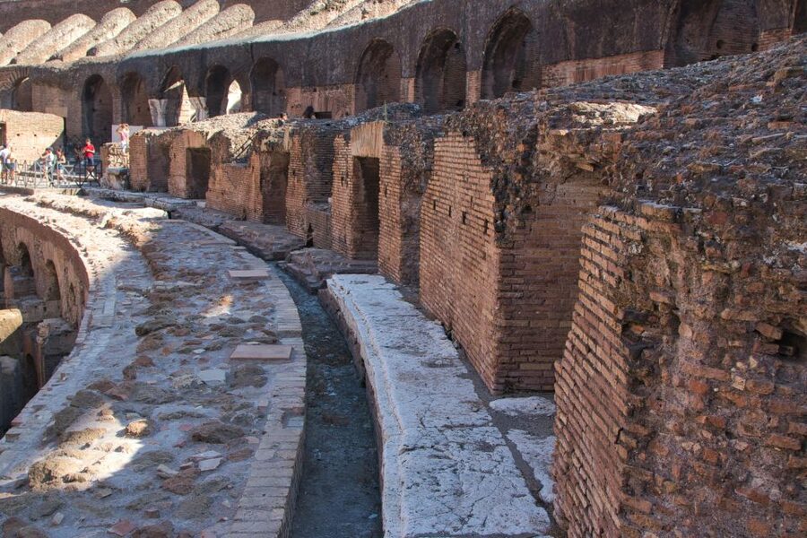 Rome: Colosseum, Roman Forum, and Palatine Hill Ancient Tour - Entering the Colosseum