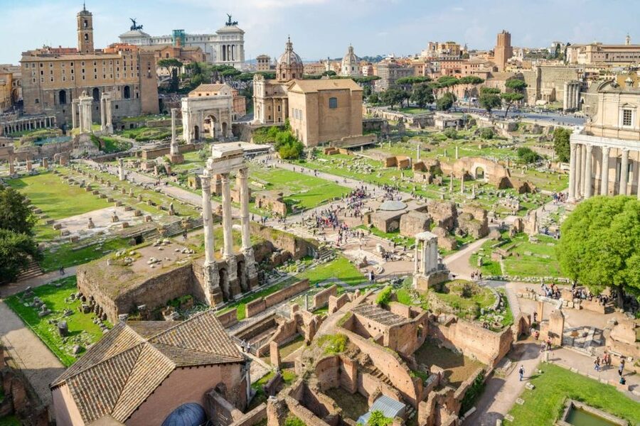 Rome: Colosseum, Roman Forum and Palatine Hill Group Tour - Roman Forum: where public Rome took shape