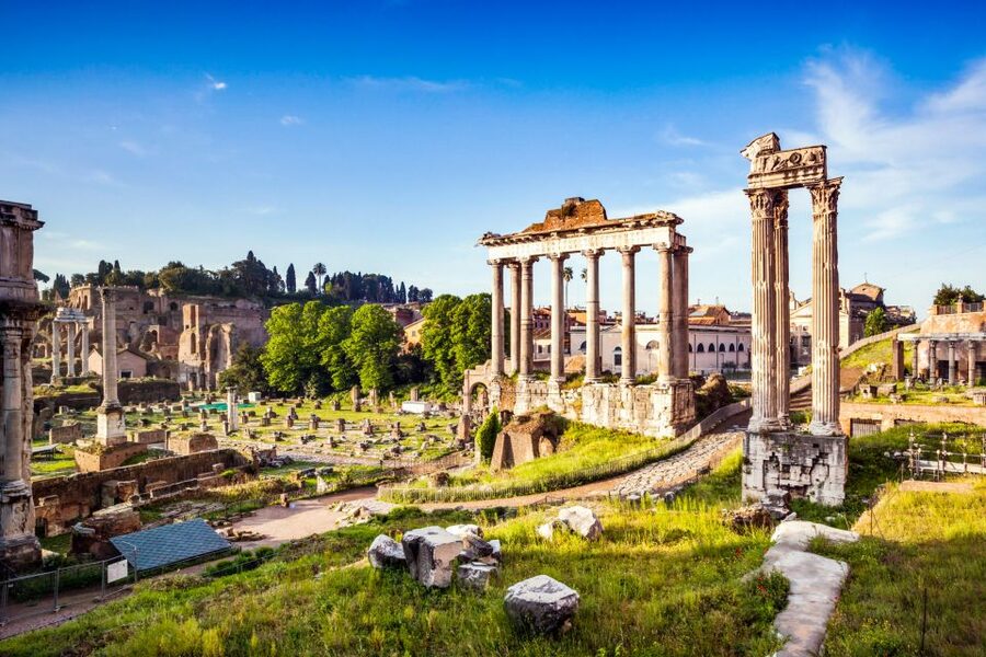 Rome: Colosseum, Roman Forum, Palatine with Multimedia Video - Walking through the Roman Forum