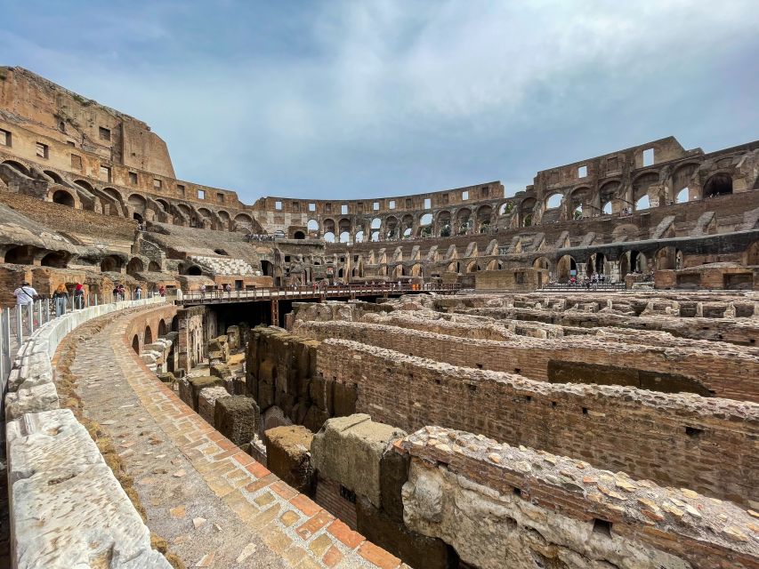 Rome: Colosseum Tour with Access to the Gladiator Arena - Inside the Colosseum: a compact but well-planned route