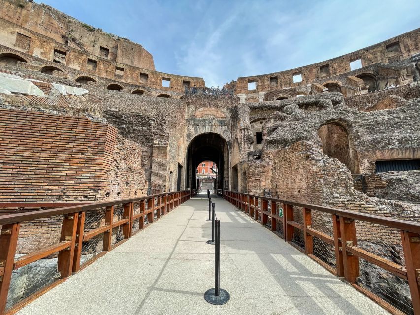 Rome: Colosseum Tour with Access to the Gladiator Arena - Timing, bags, and access rules