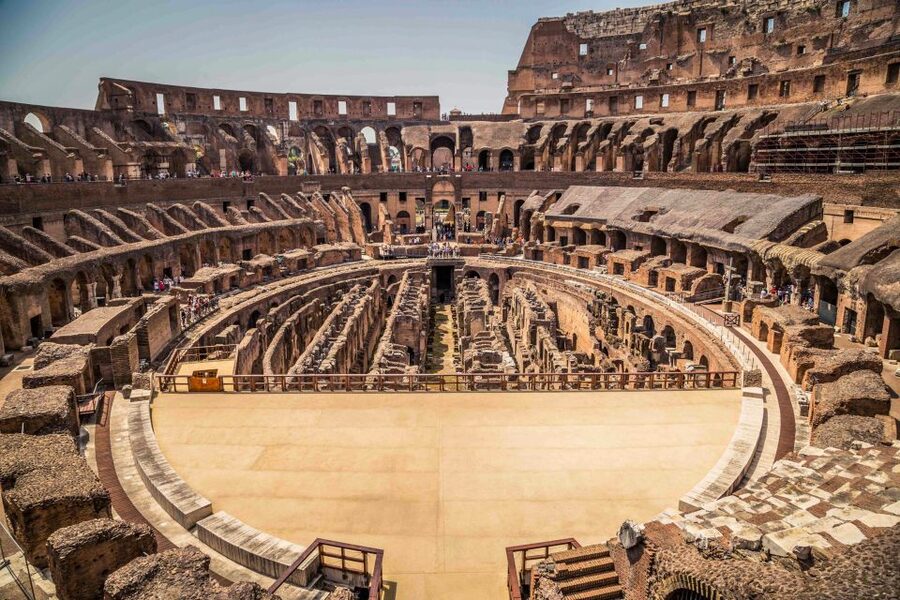 Rome: Colosseum Tour with Access to the Gladiator Arena - The meeting point near the blue metro line