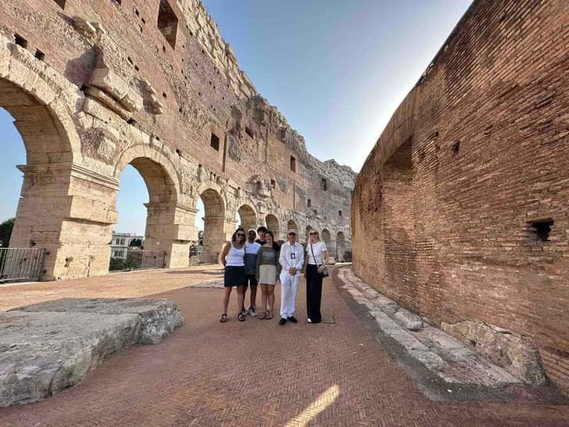Rome: Colosseum VIP Top Floor 7 Pax Tour - Quick takeaways from the top-floor visit