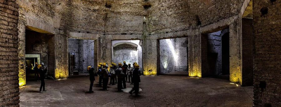Rome: Domus Aurea Guided Tour and Virtual Reality Experience - The Octagonal Hall and the power of concrete