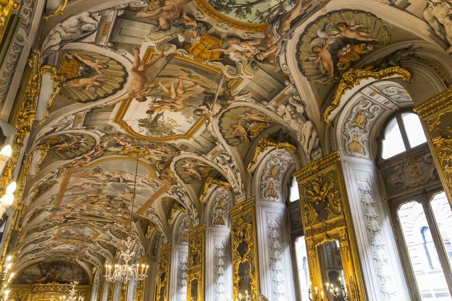 Rome: Doria Pamphilj Gallery Entry Ticket - The first rooms: architecture before the paintings