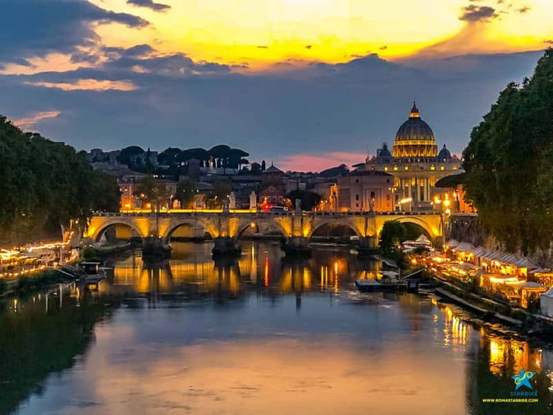 Rome: E-Bike Sunset Tour with Pizza Option - Is the pizza option worth adding?