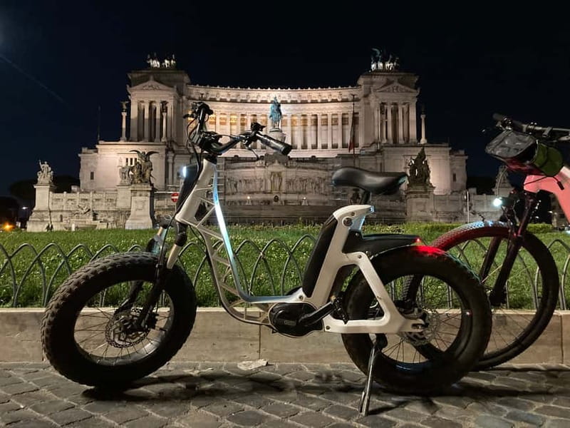 Rome: E-Bike Sunset Tour with Pizza Option - Capitoline Hill and the ride back