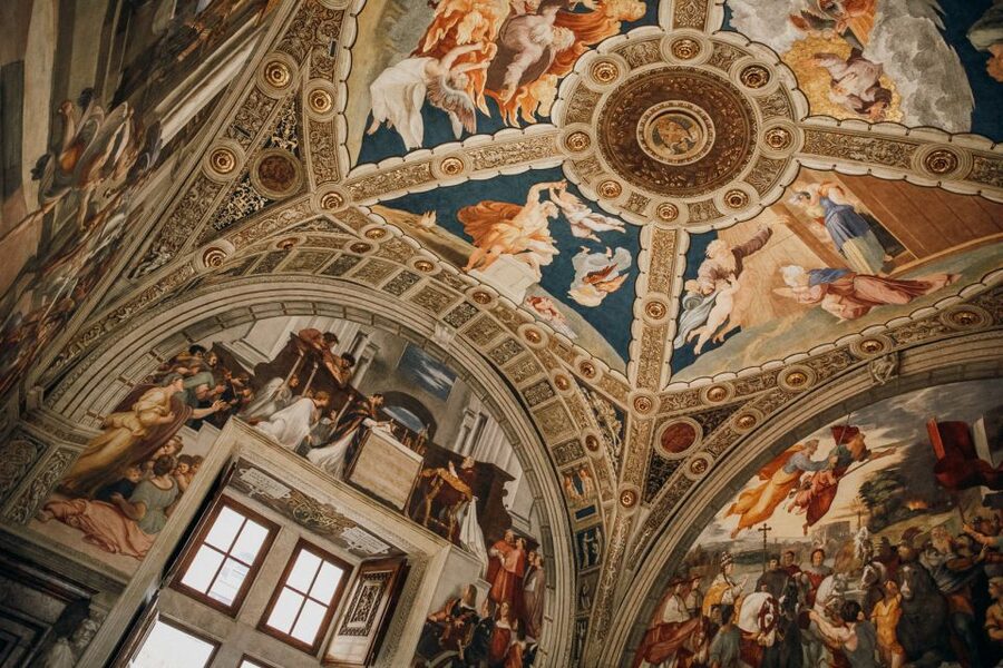 Rome: Early-Morning Vatican Museums and Sistine Chapel Tour - The Vatican Museums route, from Belvedere Courtyard to the Gallery of Maps