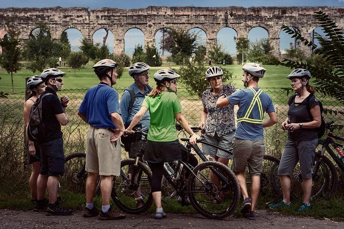 Rome EBike Tour: Appian Way, Catacombs & Roman Aqueducts - The Aqueducts Park is the visual payoff