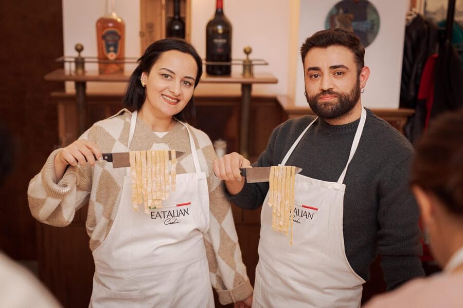 Rome: Fettuccine Pasta Cooking Class in Rome's City Center - The chefs make the difference