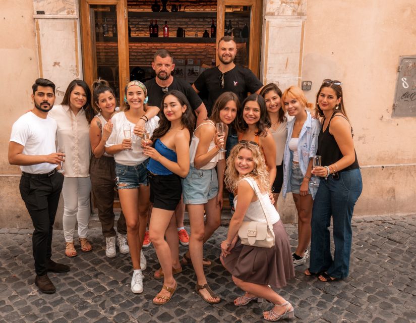 Rome: Forbidden History Walking Tour & Pub Crawl with Drinks - Practical advice for a better evening