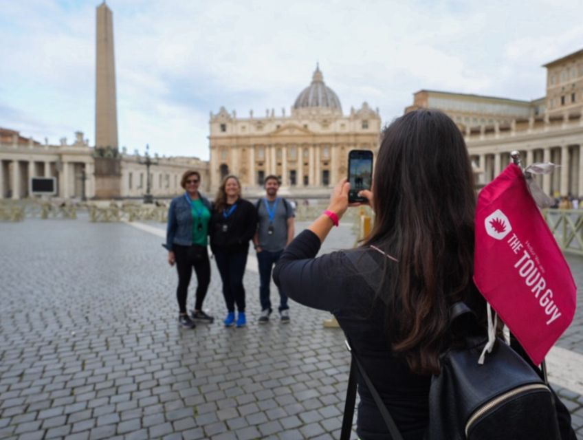 Rome: Full-Day Colosseum, Vatican Museums & City Center Tour - Piazza Venezia and the walk toward ancient Rome