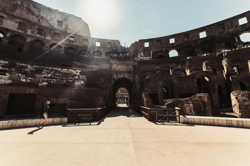 Rome: Gladiator’s Gate and Arena Special Colosseum Access - Inside the Colosseum for about 105 minutes