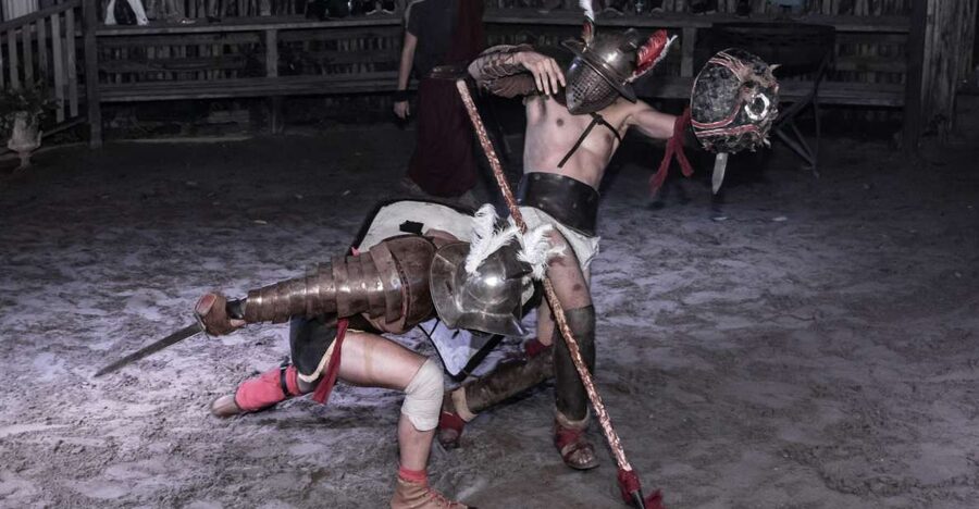 Rome: Gladiator Show and Museum Tickets - Starting with armor, artifacts, and Roman snacks