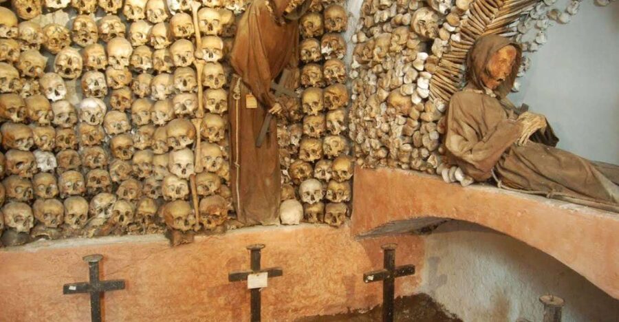 Rome: Guided Catacombs Tour & Capuchin Crypt (Audio Guide) - Entering the Capuchin Museum and Bone Chapel