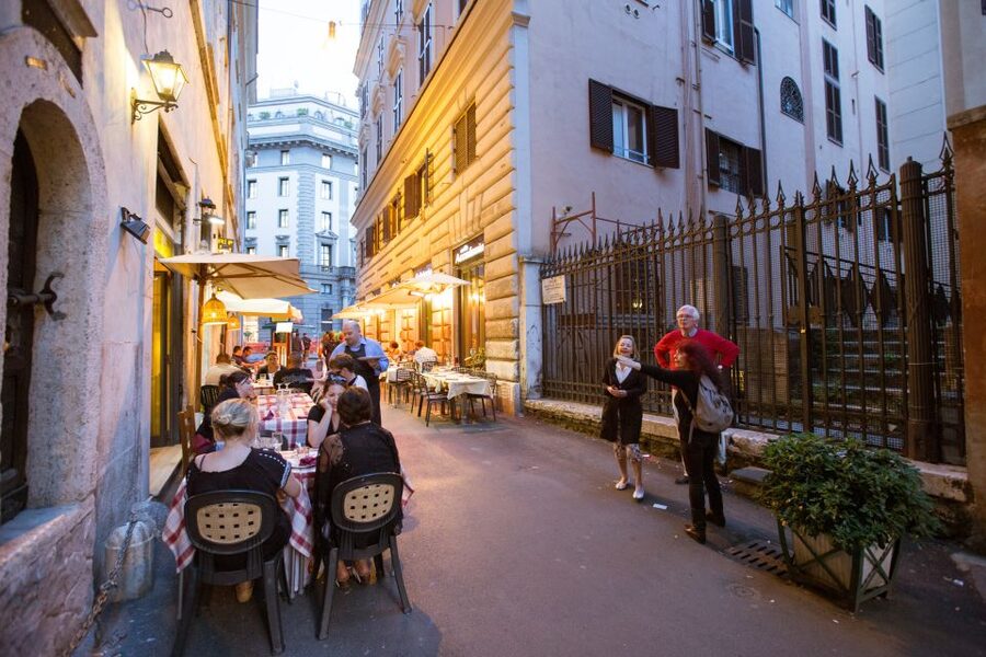 Rome: Guided City Center Evening Sightseeing Walking Tour - Pincio Terrace and Rome at sunset