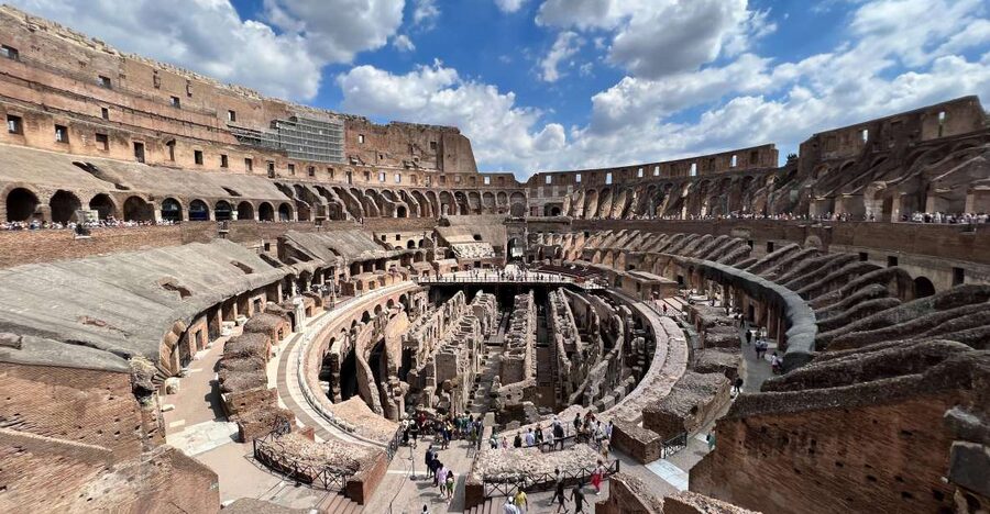 Rome: Guided Colosseum Tour with Arena Entrance - Entering the Colosseum through the arena gates