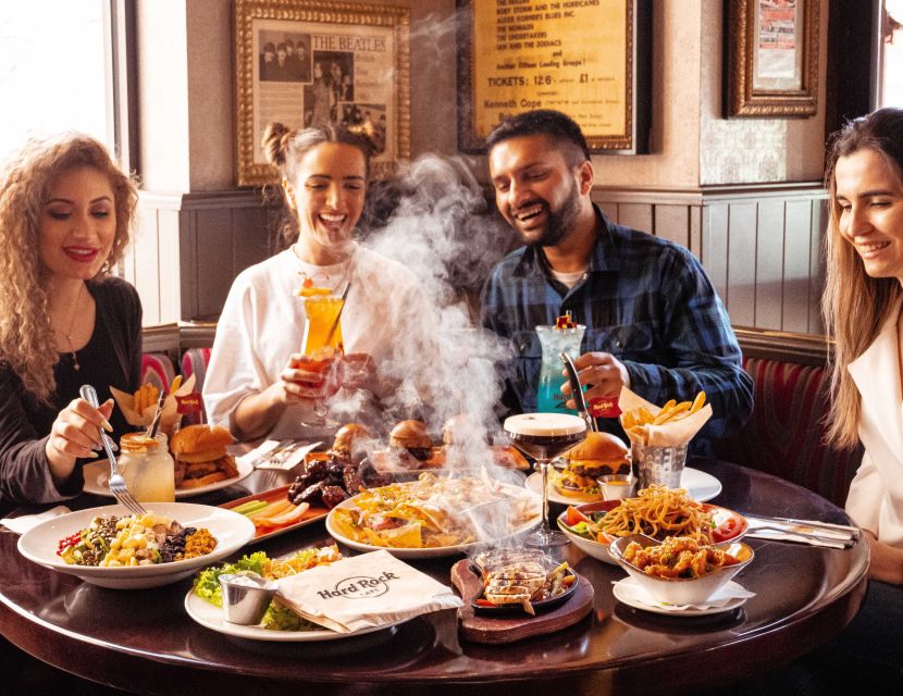 Rome: Hard Rock Cafe Experience - Via Veneto gives the meal a classic Rome setting