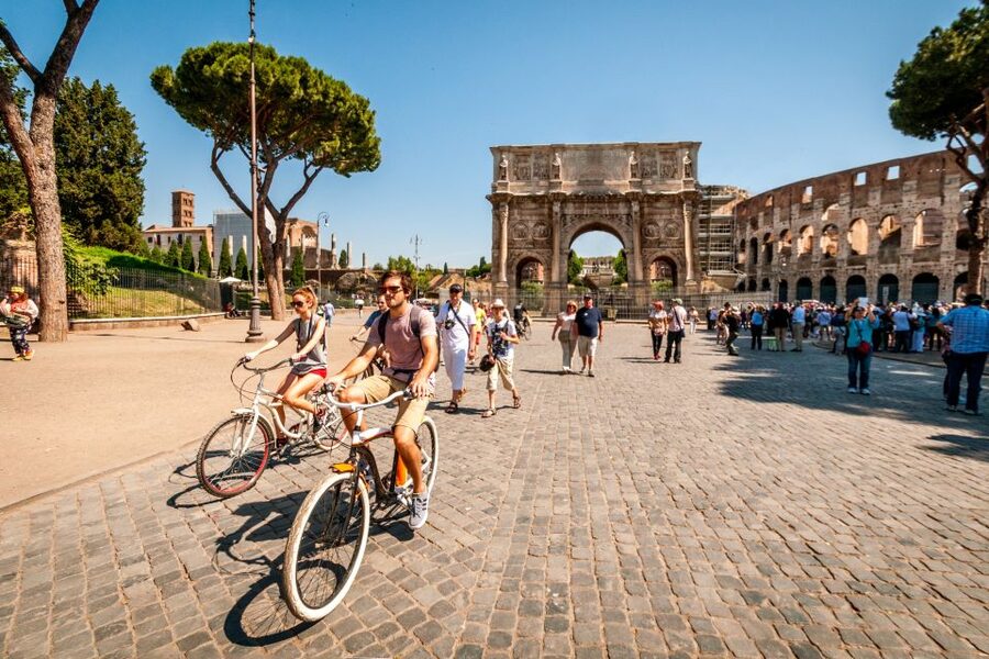 Rome: Highlights Bike Tour - What the riding is really like