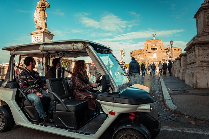 Rome Highlights by Golf Cart Private Tour - The Forum Boarium, Mouth of Truth, and Teatro di Marcello