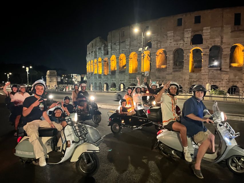 Rome: Highlights Vespa Sidecar Tour with Coffee and Gelato - Key points to know before you book