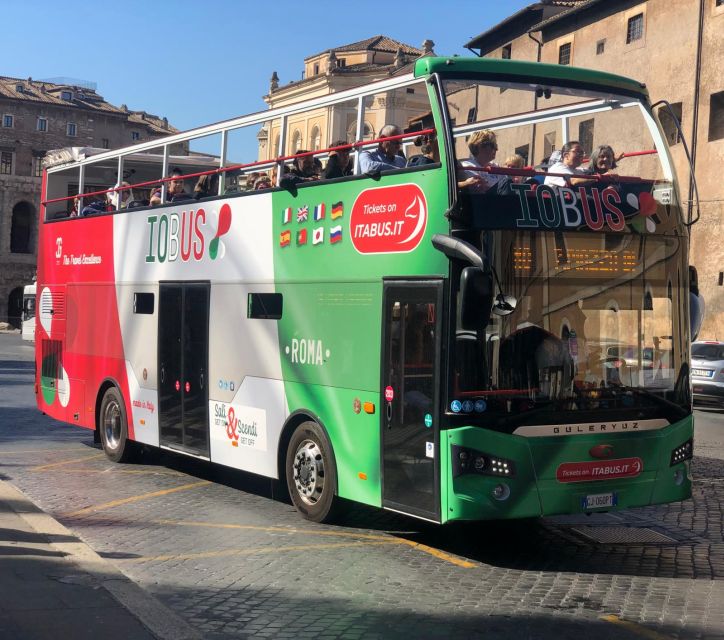 Rome: Hop-On Hop-Off Open-Top Bus City Tour - Santa Maria Maggiore and the first look at ancient Rome