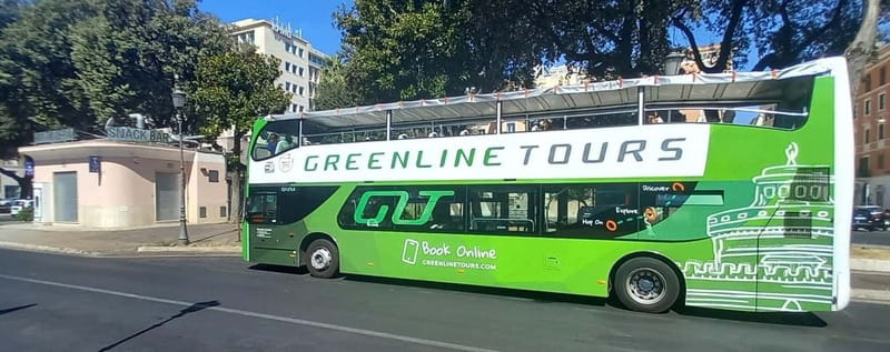 Rome:Hop-On Hop-Off Panoramic Open Bus Ticket 3 Circuits x 1 - Why a bus helps you read Rome
