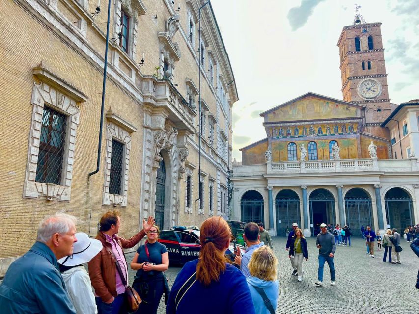 Rome: Jewish Ghetto and Trastevere Tour - Crossing Tiber Island