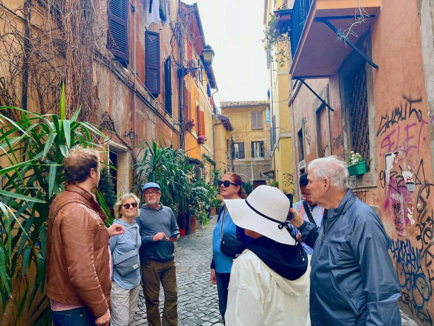 Rome: Jewish Ghetto and Trastevere Tour - Pace, weather, and what to bring