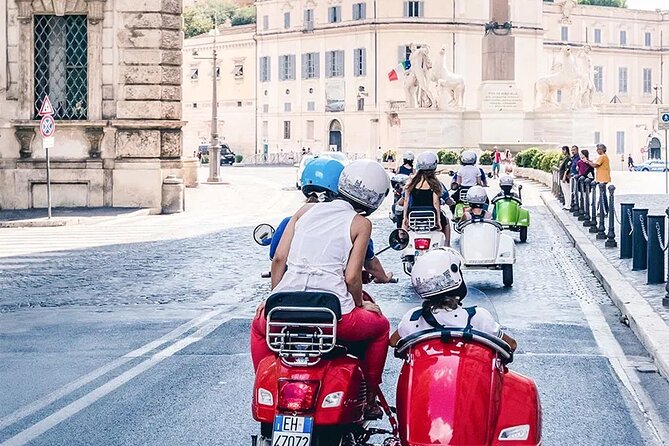 Rome Morning Vespa Sidecar Tour in Rome with Cappuccino - Trastevere, the Jewish Ghetto, and local streets