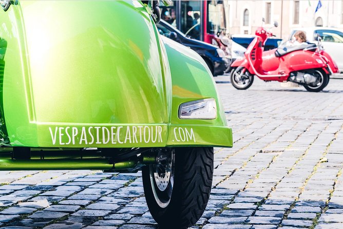 Rome Morning Vespa Sidecar Tour in Rome with Cappuccino - Piazza della Repubblica and the Quirinal Hill