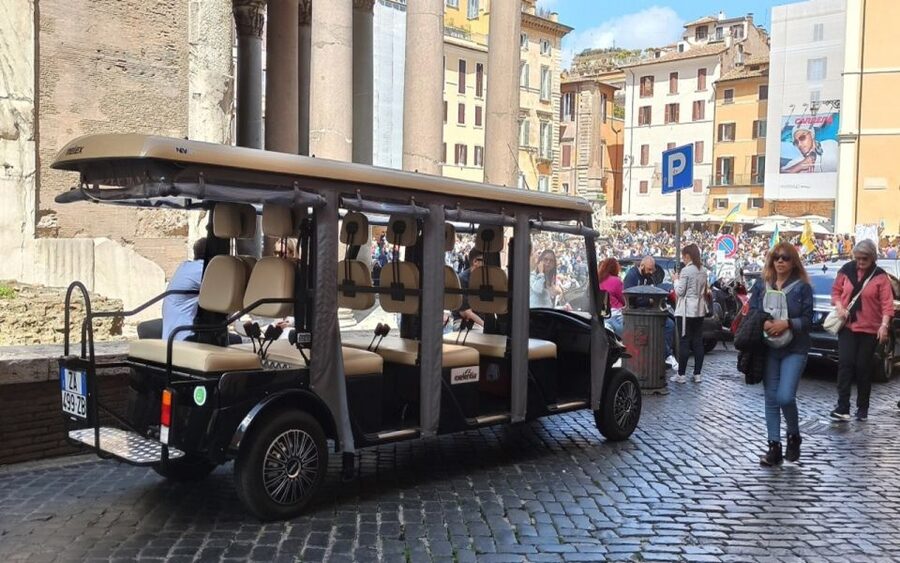 Rome: Night Tour of the City by Golf Cart (Private option) - Piazza Navona is best understood as a public stage