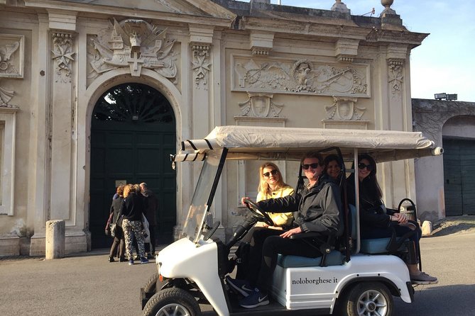 Rome on a Golf Cart Semi-Private Tour Max 6 with Private Option - Julius Caesar’s death at Largo di Torre Argentina
