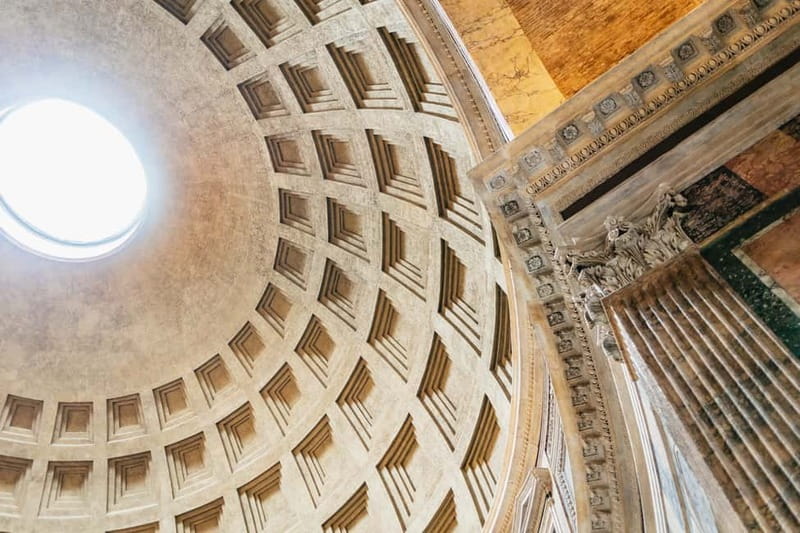 Rome: Pantheon Fast-Track Ticket and Official Audio Guide - Entering through the fast-track line