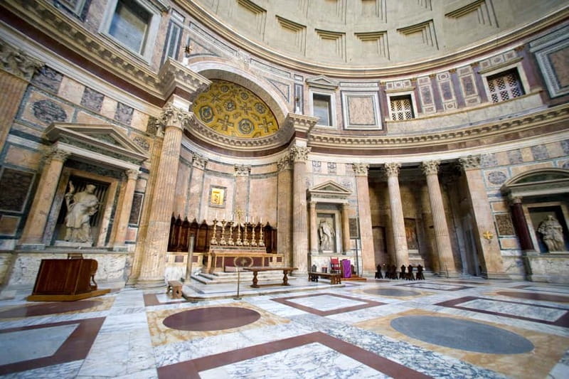 Rome: Pantheon Fast-Track Ticket and Official Audio Guide - From Roman temple to Christian basilica