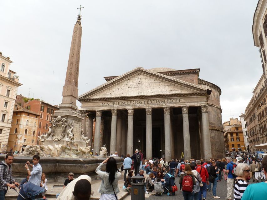 Rome: Pantheon Guided Tour with Entry Ticket and Headsets - The express entrance and security check