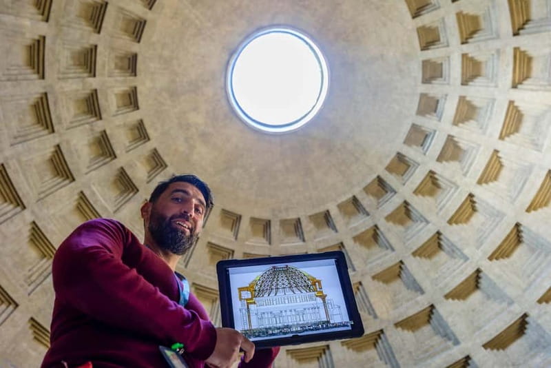 Rome: Pantheon Small-Group Guided Tour with Entry Ticket - Small groups, headsets, and access