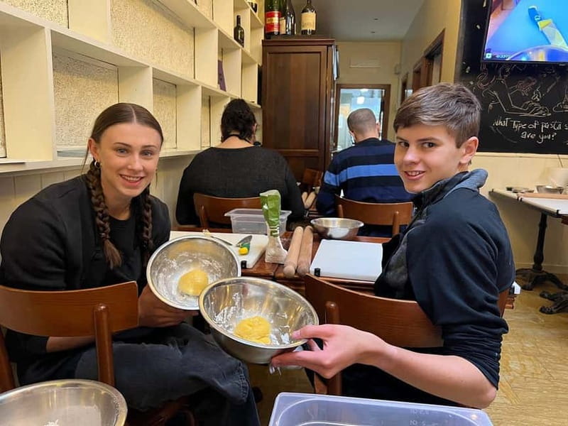 Rome: Pasta Cooking Class with Market Visit and Wine - Practical details for a smoother day