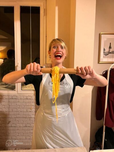 Pasta Making Class with Wine, Limoncello, and Dessert