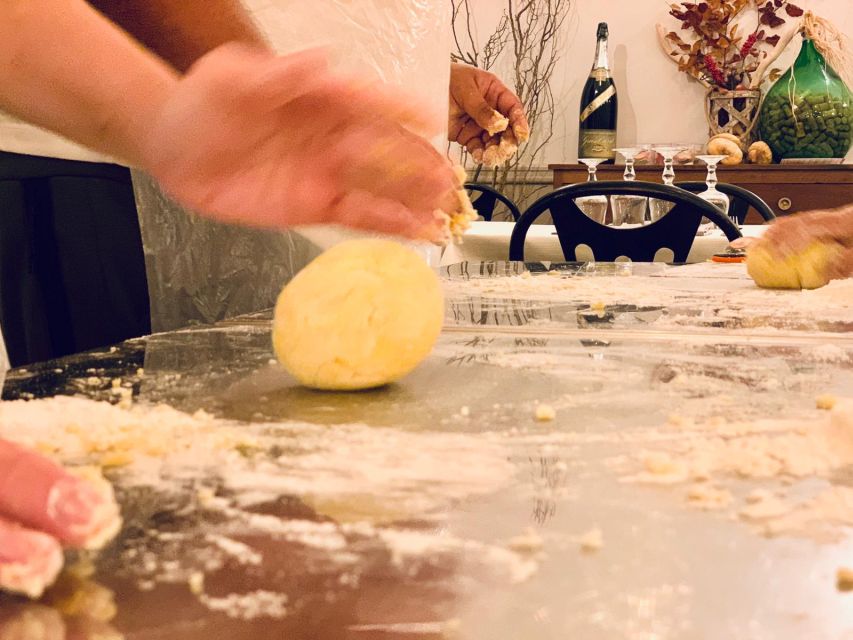 Rome: Pasta & Tiramisu Class with Fine Wine by the Vatican - Sitting down to eat what you made