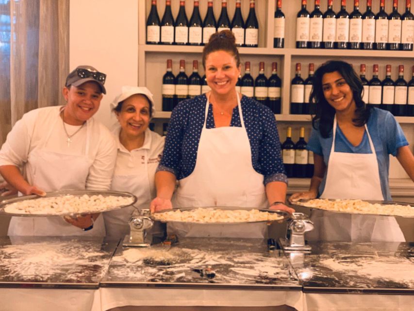 Rome: Pasta & Tiramisu Class with Free Flowing Fine Wine - Starting with Roman food and a glass of wine