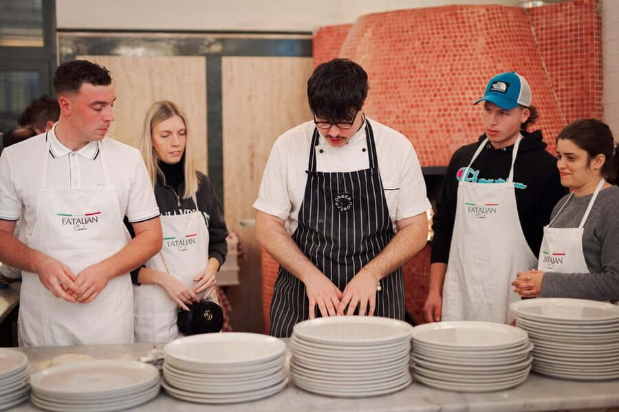 Rome: Pizza and Tiramisu Cooking Class in Piazza Navona - Making tiramisu from scratch