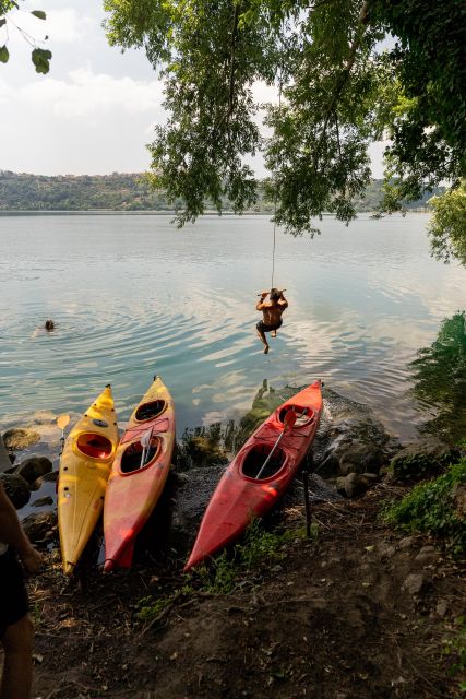 Rome: Popes' Lake, Kayak Tour with Swimming & Roman Pizza - Is $45.55 good value?