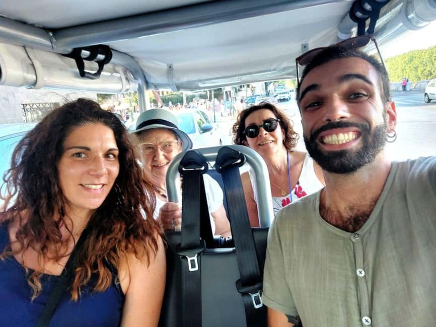 Rome: Private Golf Cart tour with a Local Guide - Trevi Fountain and Santa Maria Maggiore