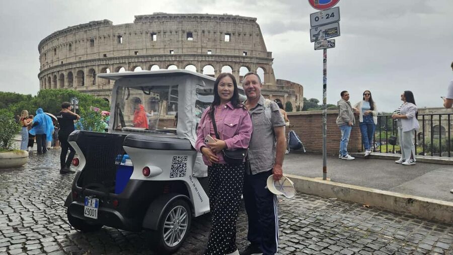 Rome: Private Golf Cart Tour with Artisanal Gelato Tasting - Key points to know before booking