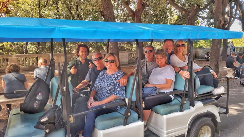 Rome: Private Guided Golf Cart Tour with Gelato or Wine - Key points to know before you book