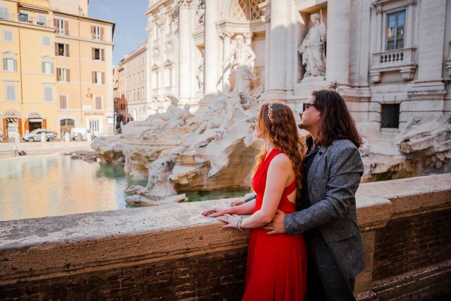 Rome: Private Photoshoot at the Trevi Fountain - What happens during the 30 to 45 minute shoot