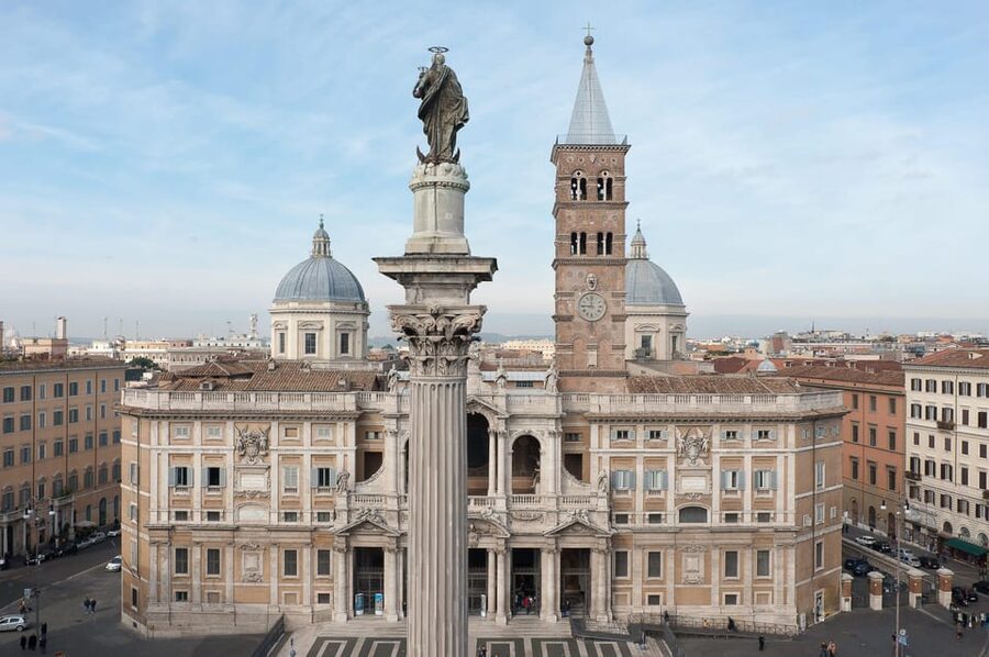 Rome: Santa Maria Maggiore Upper Areas Skip-the-Line Ticket - The Loggia of Blessings and Rusuti’s mosaics