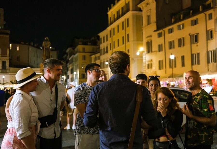 Rome: Small Group Rome's Dark Side - Ghosts & Legends Tour - Campo de’ Fiori and the prettier side of punishment