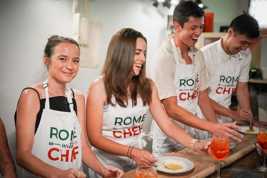 Rome: Spritz & Spaghetti Cooking Class - A three-hour taste of Roman kitchen life
